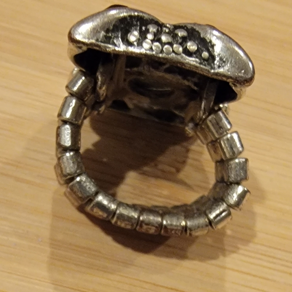 Silver Owl Ring - image 5